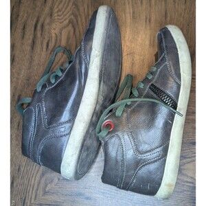 Guess Mens Shoes GM Julius-R Sneaker Boot Green Size 8.5 Casual
